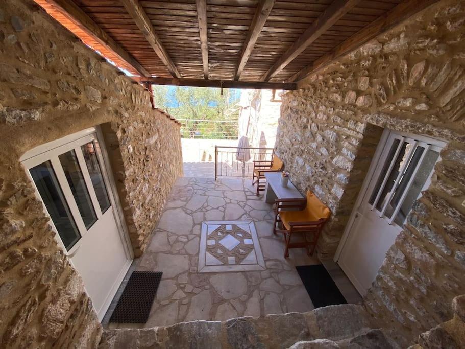 Villa Somatiana- Traditional Stone House , West Mani Thalámai Zewnętrze zdjęcie